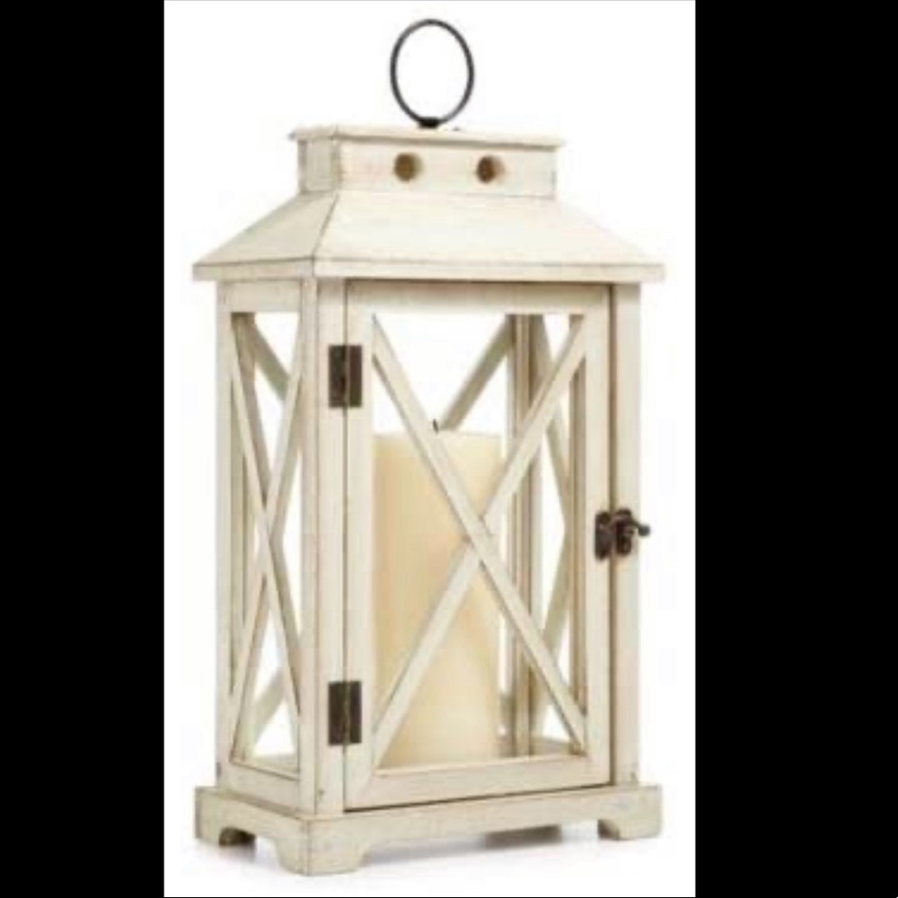 Martha Stewart - La Dolce Vita Wooden Lantern